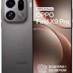 Smartphone Oppo Find X9 Pro 6.78 5G 16GB/512GB Dual SIM (Titanium Grey)
