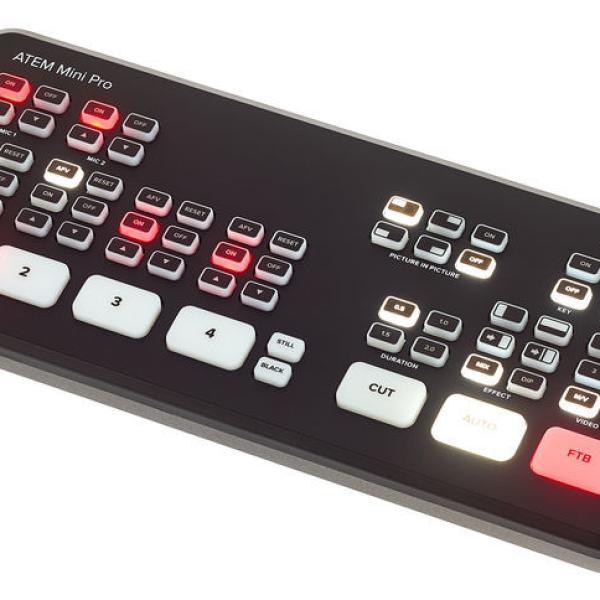 Mesa de Realização Profissional Blackmagic Design Mini Pro - ATEM