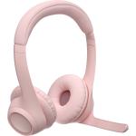 Auriculares com microfone Logitech 981-001412 Cor de Rosa