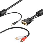 Cabo VGA Macho - Macho c/ Audio (3 mts)