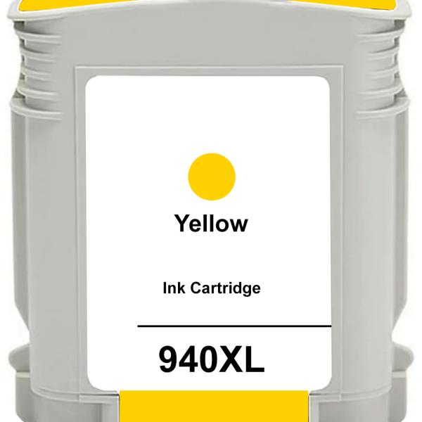 Tinteiro Compativel HP 940 XL Amarelo (c/ CHIP)