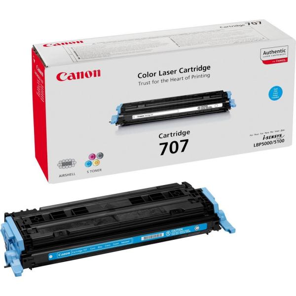 Toner 707 Ciano (2000 páginas) - CANON