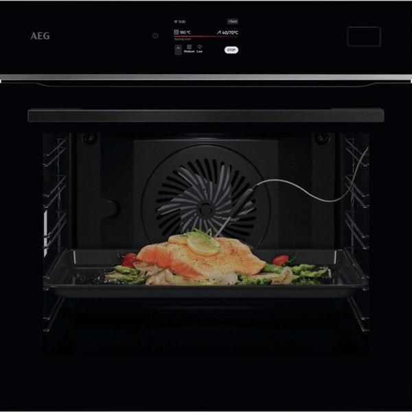 Forno de Encastre Series 8000 TB8SB73ZAB 70L 3500W (Preto) - AEG
