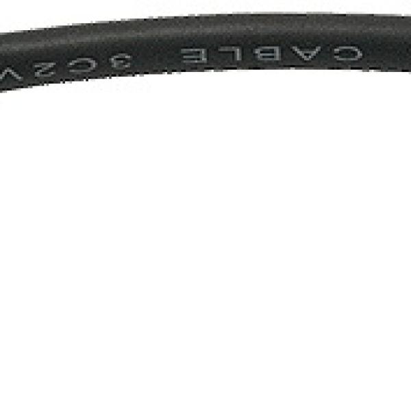 Cabo Adaptador Antena Auto - Radio DIN Macho - ISO Fêmea (26cm)