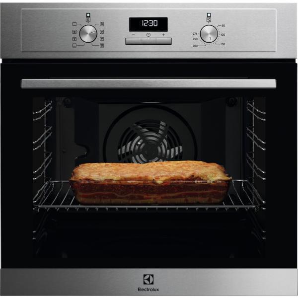 Forno Multifunções de Encastre Serie 300 Convection EOH3H54X 72L c/ Aqua Clean (Inox) - ELECTROLUX