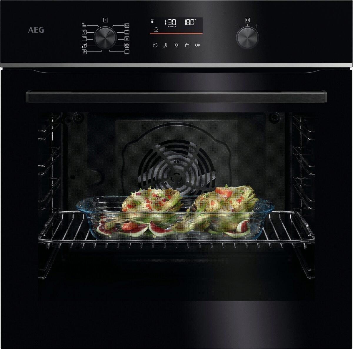 Forno de Encastre Series 5000 OU5PB41WSB 72L (Preto) - AEG