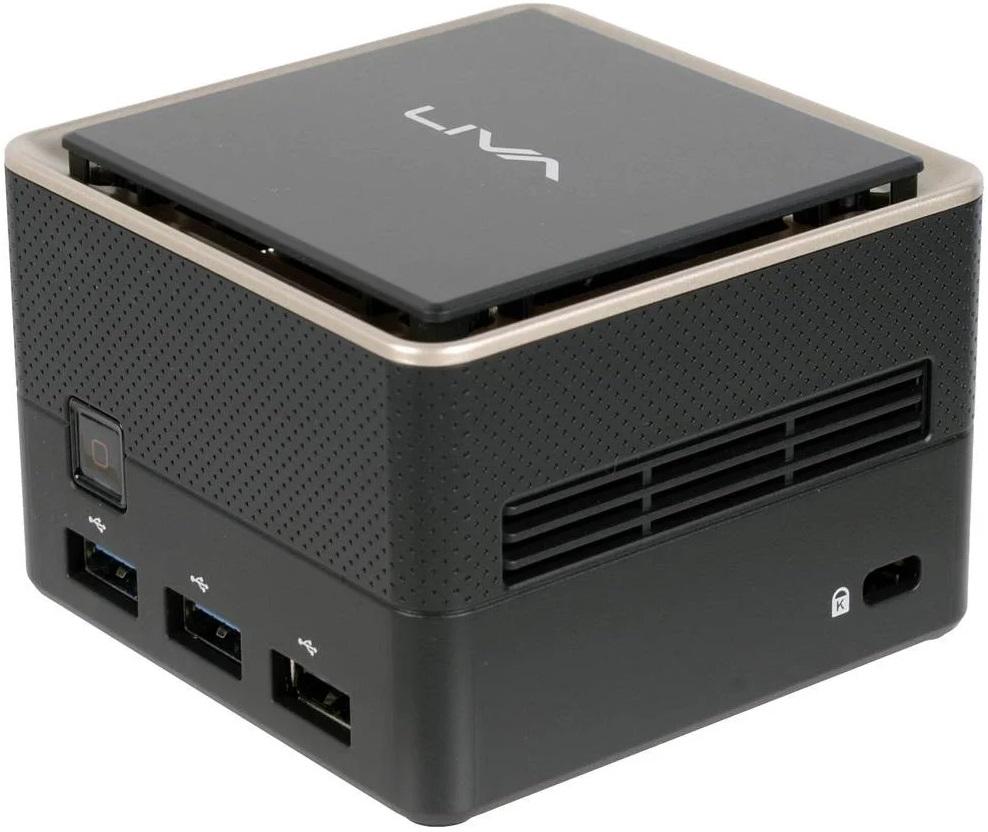 Mini PC LIVA Q3 Plus AMD Ryzen R1505G 4GB/64GB (Preto) - ECS