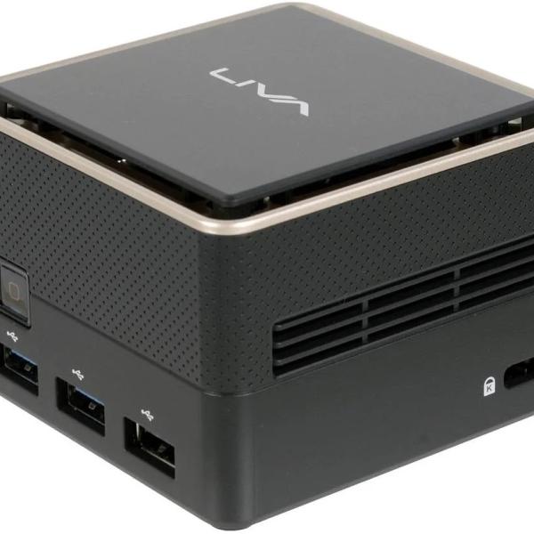 Mini PC LIVA Q3 Plus AMD Ryzen R1505G 4GB/64GB (Preto) - ECS