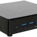 Mini PC Barebone LIVA Z3 Plus USFF i3 - 10110U 2,1 GHz (Preto) - ECS
