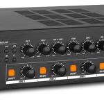 Amplificador Linha 100V 120W RMS c/ 4 Zonas MP3/USB/SD/FM/BLUETOOTH (PDV120MP3) - Power Dynamics