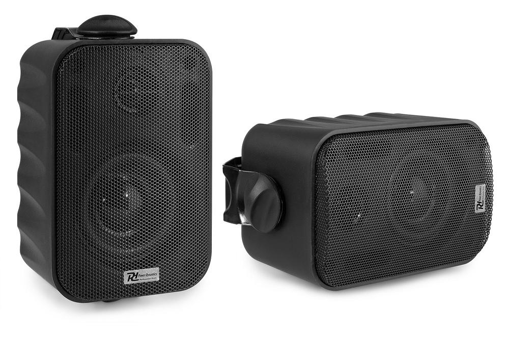Colunas Passivas Interior/Exterior IPX5 2 Vias 3 60W 8ohm/100V Preto (BC30V) Par - Power Dynamics