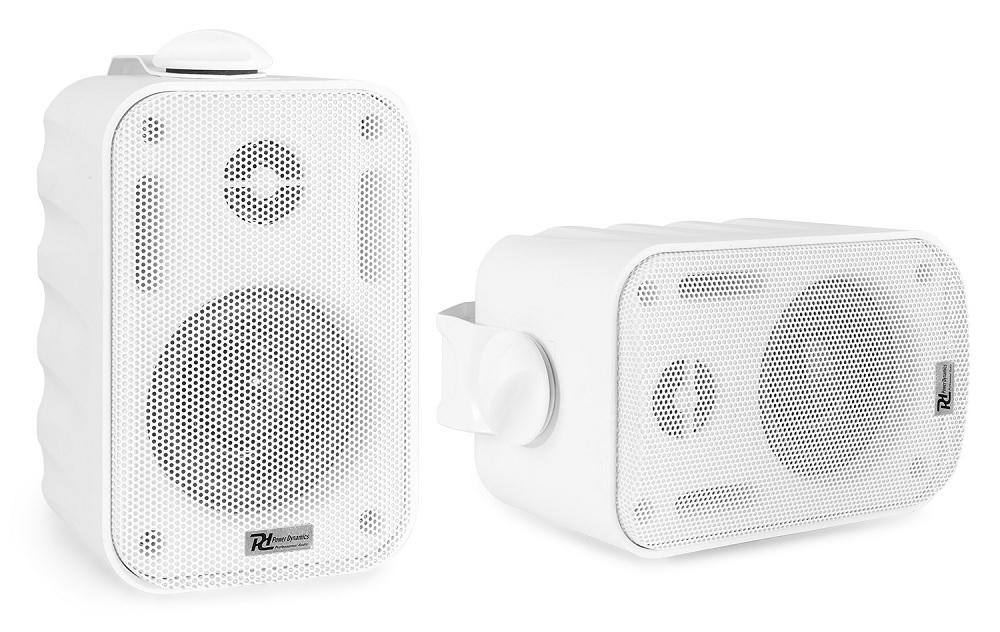 Colunas Passivas Interior/Exterior IPX5 2 Vias 3 60W 8ohm/100V Branco (BC30V) Par - Power Dynamics