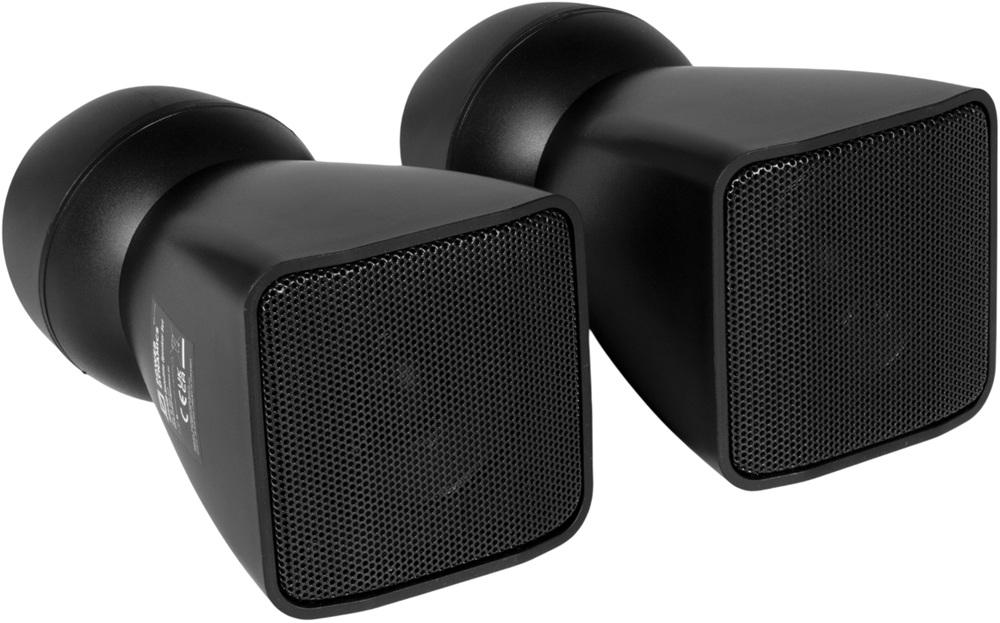 Pack 2x Colunas Passivas 2,5 10W RMS 100V/8ohm Preto (BSX30B) - POWER DYNAMICS