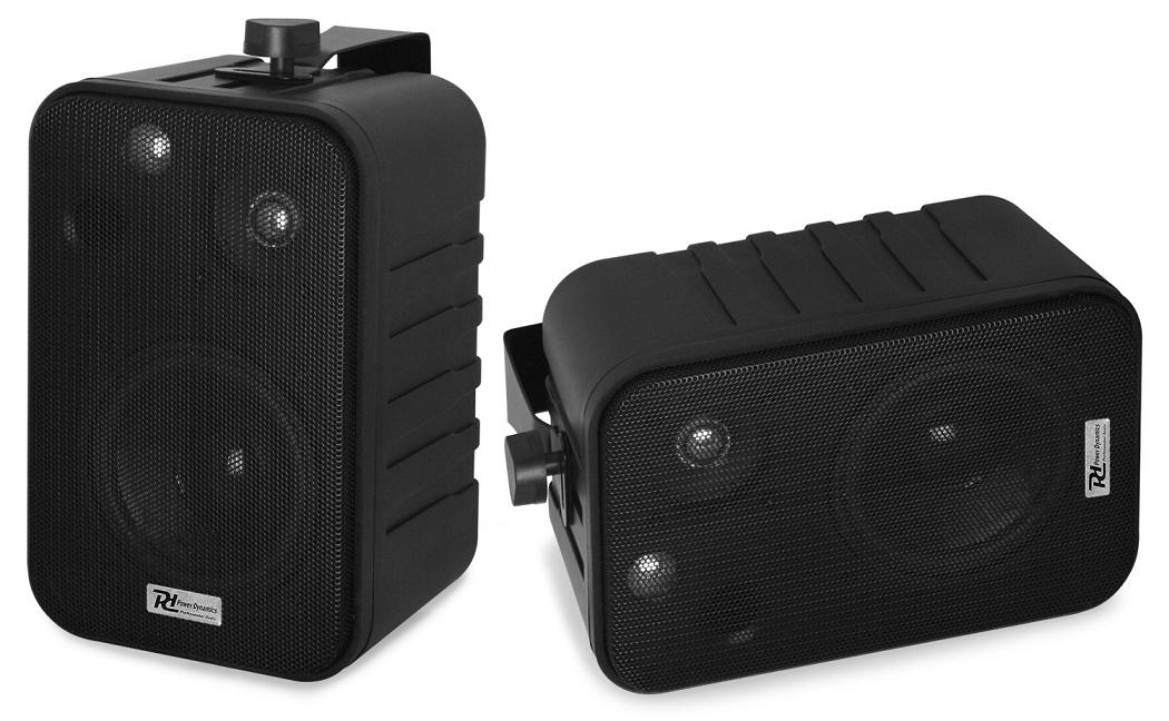 Colunas Passivas 2 Vias 4 100V Preto (BV40V) Par - Power Dynamics