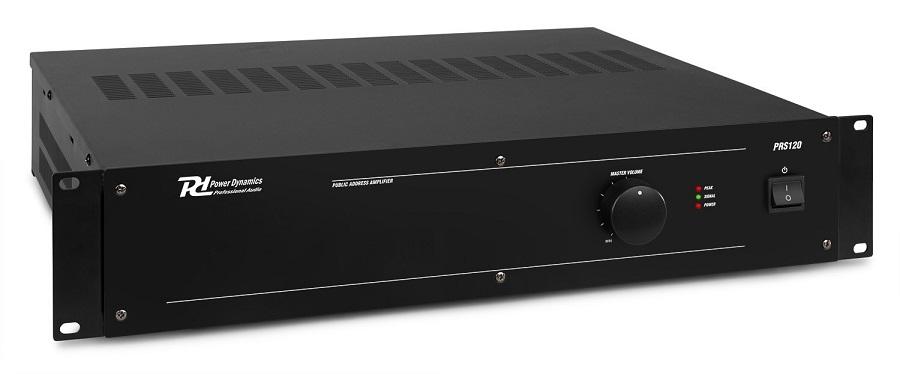 Amplificador Boost 120W RMS (100V) PRS120 - POWER DYNAMICS