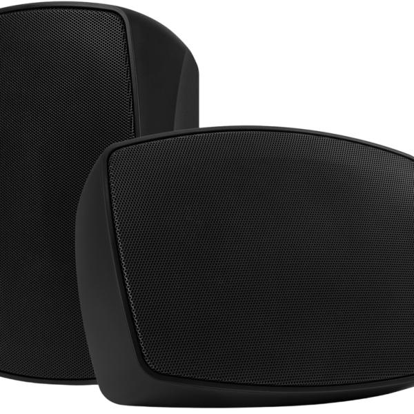 Colunas Passivas de Interior/Exterior 5 80W 100V Preto (BHW50BK) - POWER DYNAMICS