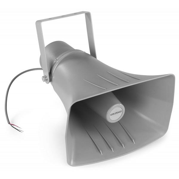 Corneta Exponêncial IP66 100V 30W (HS30) Cinzento - Power Dynamics