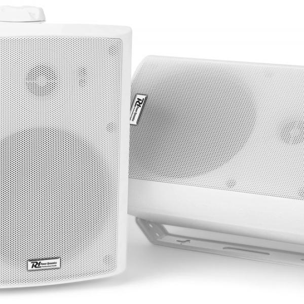 Colunas Amplificadas 4 2 Vias 200W IP55 Wi - Fi e Bluetooth Branco WS40A (Par) - Power Dynamics