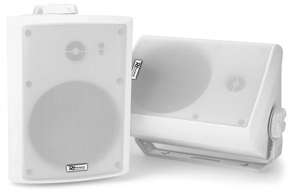 Colunas Amplificadas 4 2 Vias 200W IP55 Wi - Fi e Bluetooth Branco WS40A (Par) - Power Dynamics