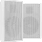 Pack 2x Coluna Passiva Slim 5,25” 10W c/ Transformador Linha 100V (WSF30W) Branco - POWER DYNAMICS