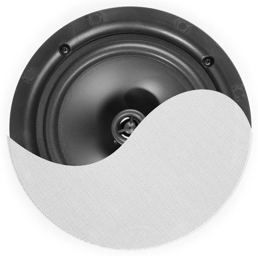 Coluna de Tecto Amplificada Baixo Perfil 6,5 30W Bluetooth (NCBT601) - Power Dynamics