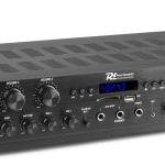 Amplificador 6 Canais Bluetooth FM MP3/USB/SD 6x 100W (PV260BT) - Power Dynamics
