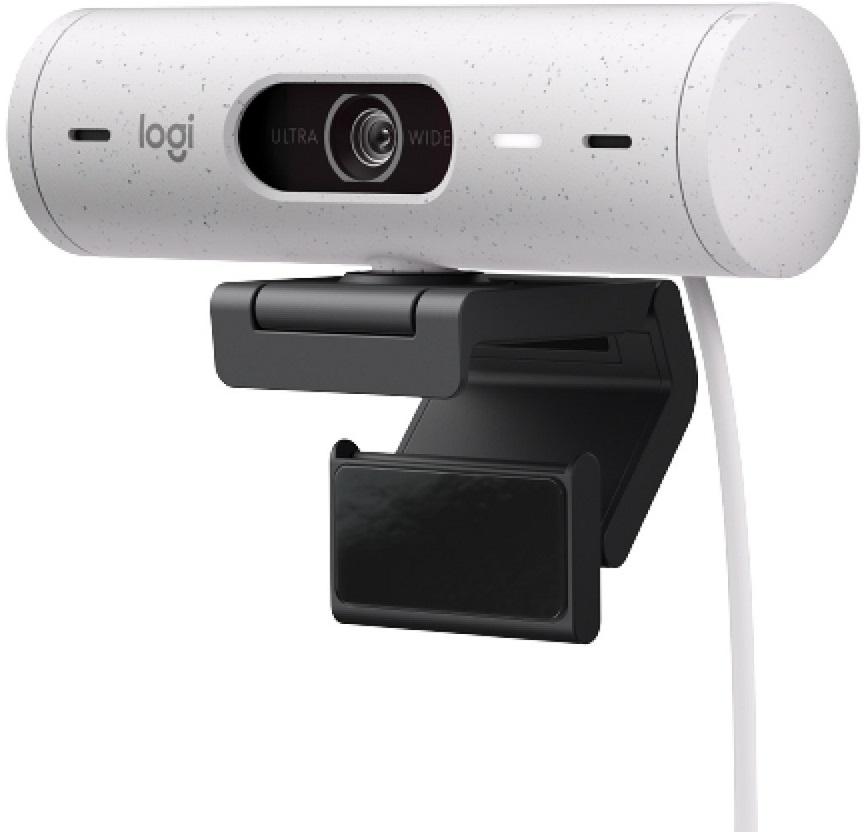 WebCam Brio 500 Full HD 1080p USB Type - C (Branco) - LOGITECH
