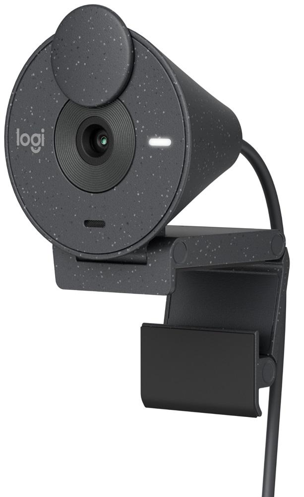 Webcam Brio 300 Full HD 1080p USB Type - C (Grafite) - LOGITECH