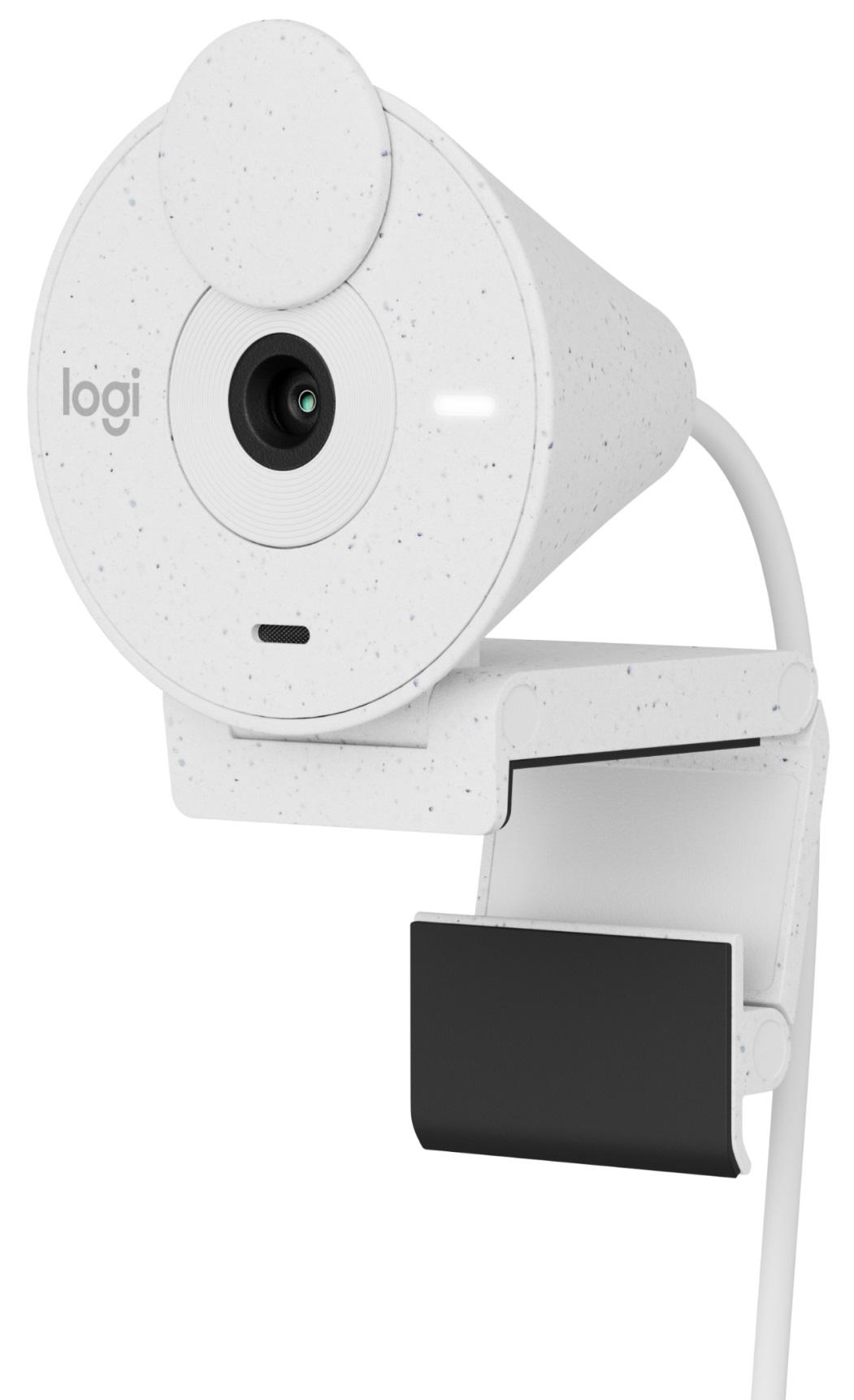 Webcam Brio 300 Full HD 1080p USB Type - C (Branco) - LOGITECH