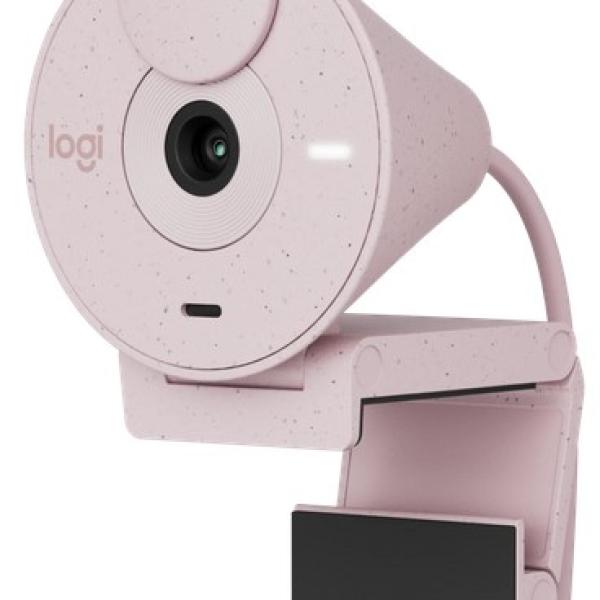 Webcam Brio 300 Full HD 1080p USB Type - C (Rosa) - LOGITECH