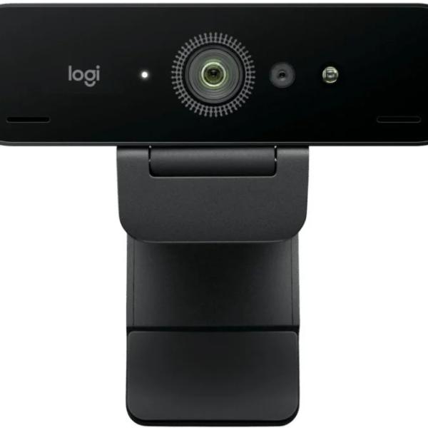 WebCam Brio 4K 13MP USB Zoom Digital 5x Microfone (Grafite) - LOGITECH