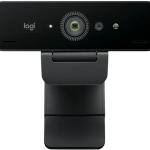 WebCam Brio 4K 13MP USB Zoom Digital 5x Microfone (Grafite) - LOGITECH