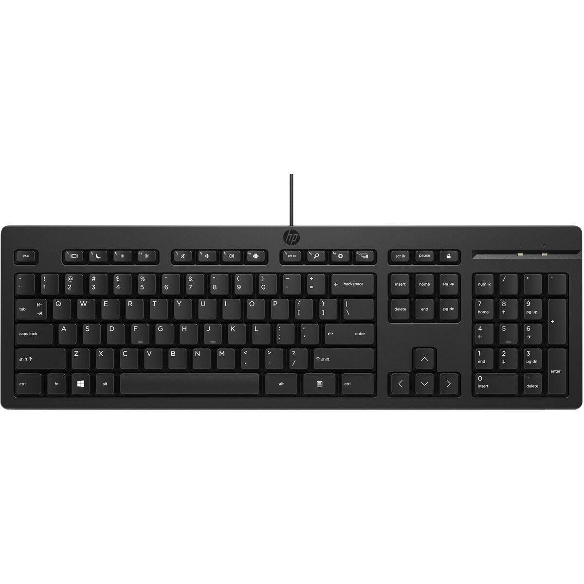 Teclado HP 125 G2 Preto