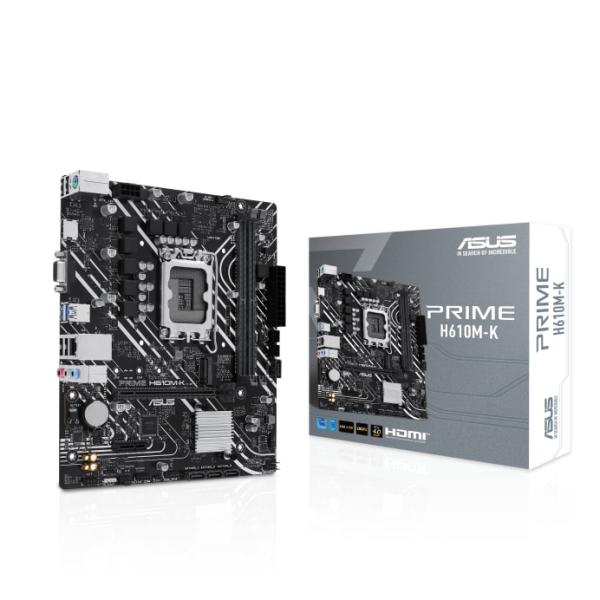 Motherboard Asus Prime H610M - K Socket 1700 DDR5 — Recondicionada