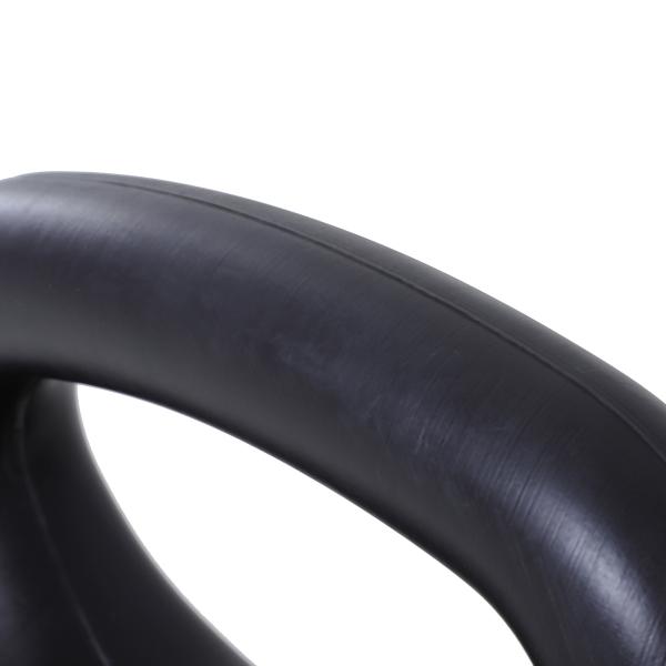 Peso Russo de 12 kg Kettlebell Preenchido de Areia com Punho Largo e Antiderrapante para Trenos em Casa e Ginásio 27x21x31 cm Preto