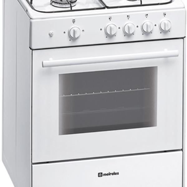 Fogão a Gás Butano/ Propano 4 Zonas G 600 W ST 49L (Branco) - MEIRELES