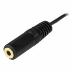 Cabo Alargador Jack (3,5 mm) Startech MU12MF               3,7 m Preto