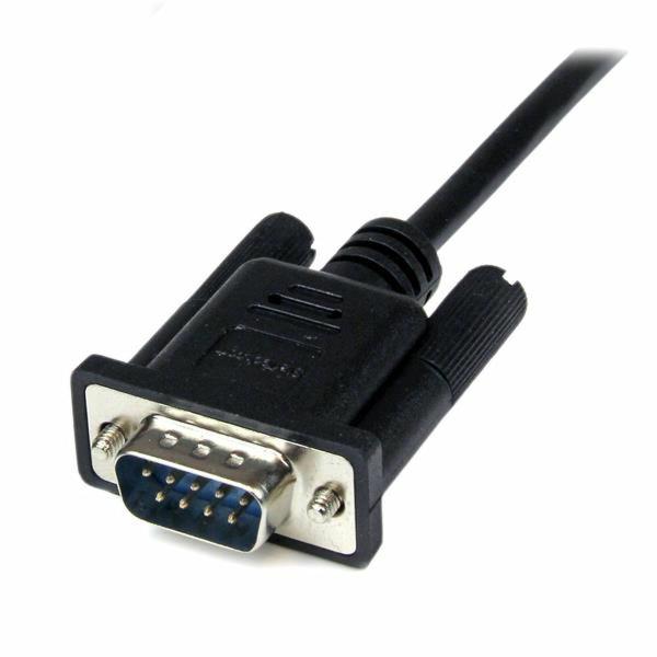 Adaptador DB-9 Startech SCNM9FM2MBK (2 m) Preto