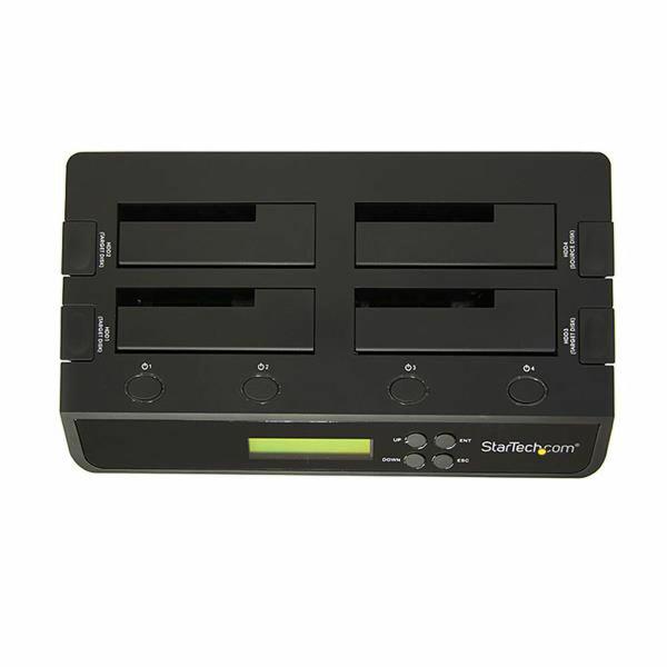 Gravador Externo Startech SATDOCK4U3RE USB Preto SATA