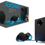 Sistema de Som 2.1 G560 Lightsync Gaming 240W Peak / 120W RMS - LOGITECH