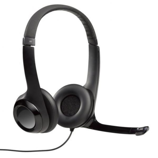 Auscultadores Headset c/ Microfone - Logitech H390