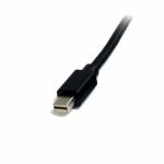 Cabo Mini DisplayPort Startech MDISP2M              (2 m) 4K Ultra HD Preto