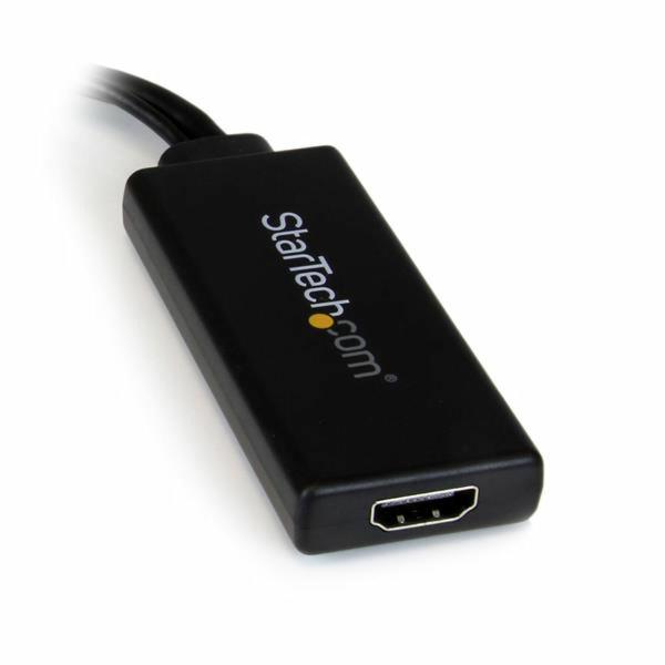 Adaptador HDMI para VGA Startech VGA2HDU              Preto
