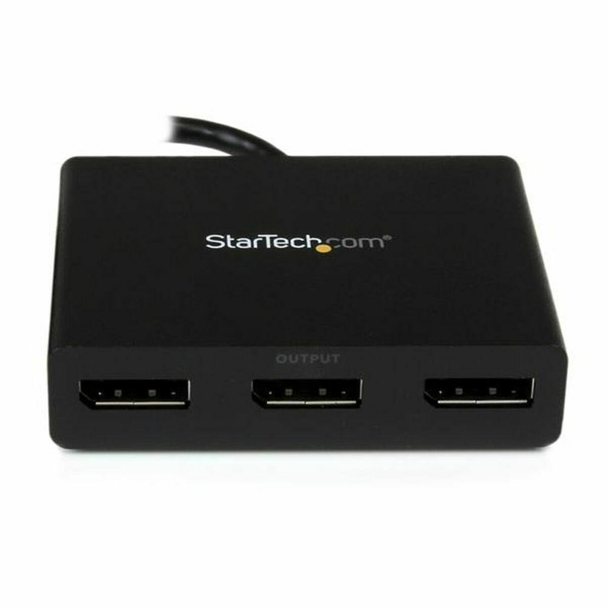 Hub USB Startech MSTDP123DP Preto