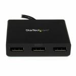 Hub USB Startech MSTDP123DP Preto