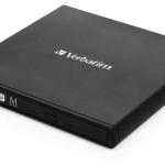Drive Interno CD/DVD - RW Slimline (Preto) - VERBATIM