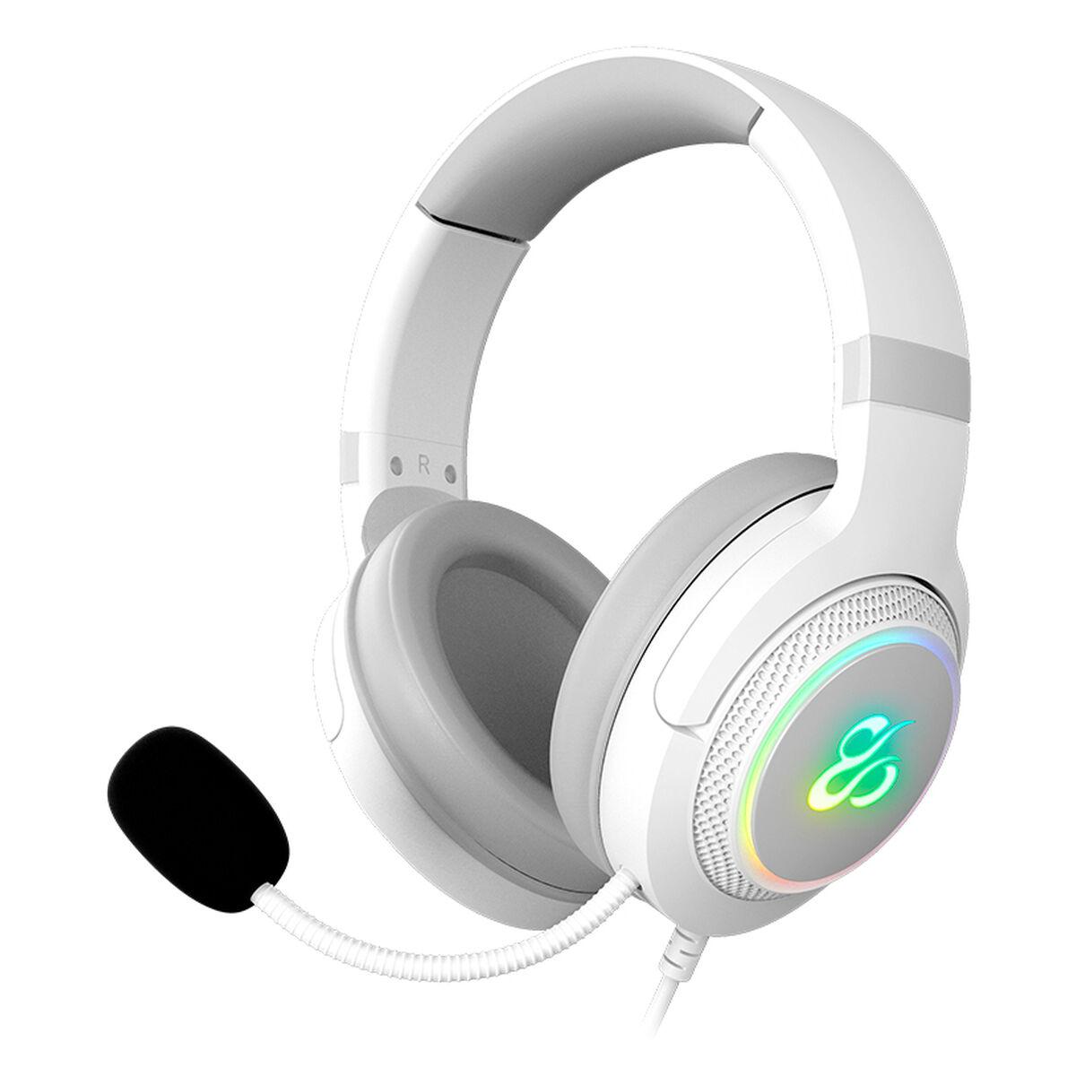 Auriculares com microfone Newskill NS-HS-SOBEK-71-IV Branco