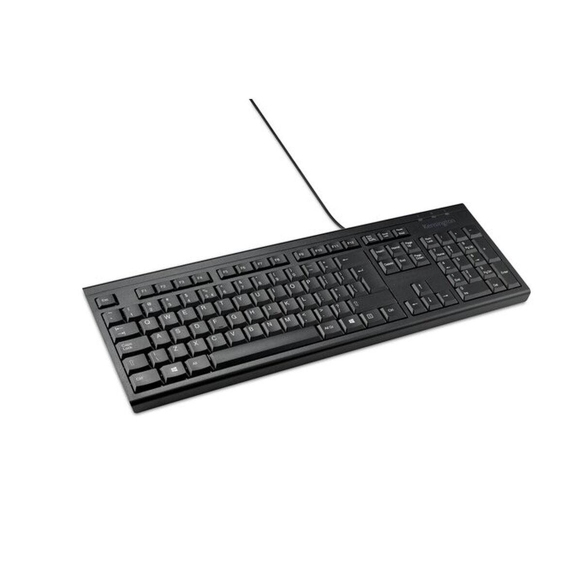 Teclado Kensington K63727ES Preto Qwerty espanhol QWERTY