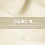 Poltrona Sala de Estar Poltrona Nórdica Poltrona Estofada em PU com Apoio para os Braços 73x70x80 cm Creme
