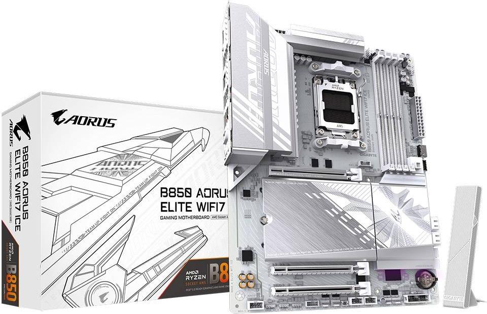 Motherboard ATX B850 Aorus Elite WiFi7 Ice SktAM5 - GIGABYTE